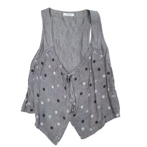 Cannisse Lagenlook Linen Blend Vest